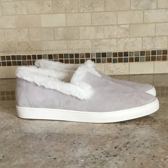 Birdies Shoes - NEW Birdies The Swift Faux Fur Suede Hybrid Slip On Shoes Slippers